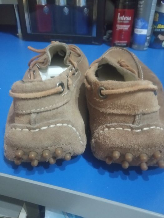 Макасины Замшевые