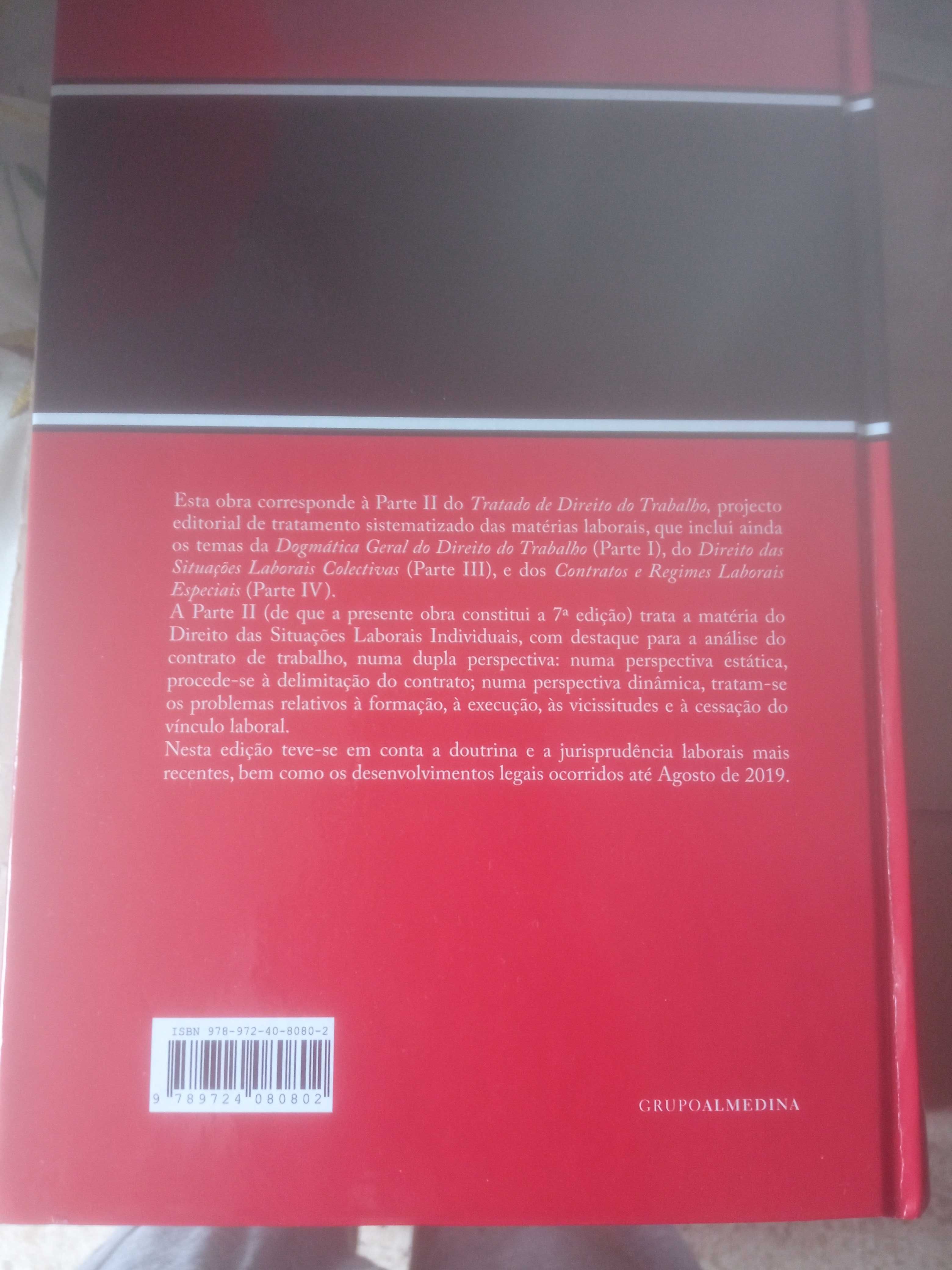 Direito do Trabalho -Volume II-Situações Laborais Individuais-2019