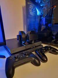 PlayStation 4 1TB + Razer Raiju Ultimate + Słuchawki Sony Platinum 7.1