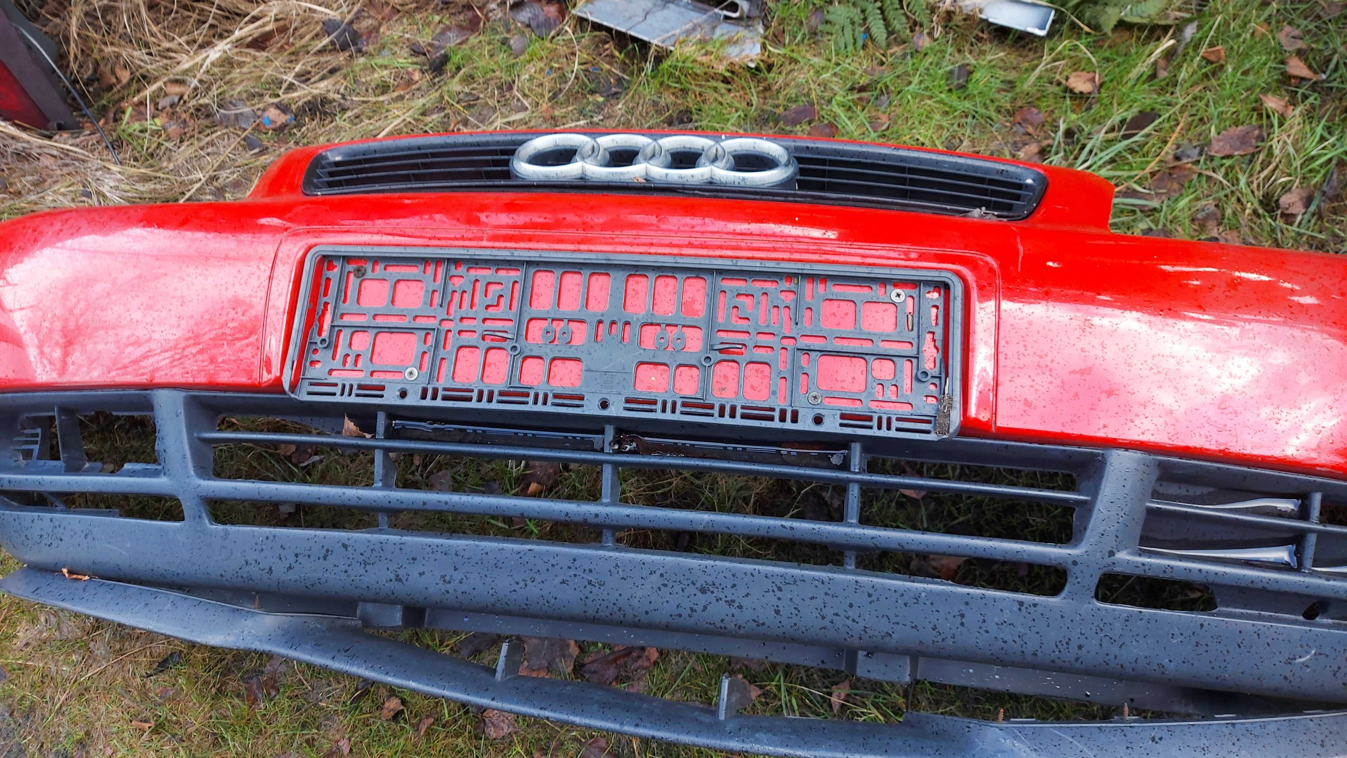 Audi A3 8L 2000' zderzak przedni czerwony FV części/dostawa