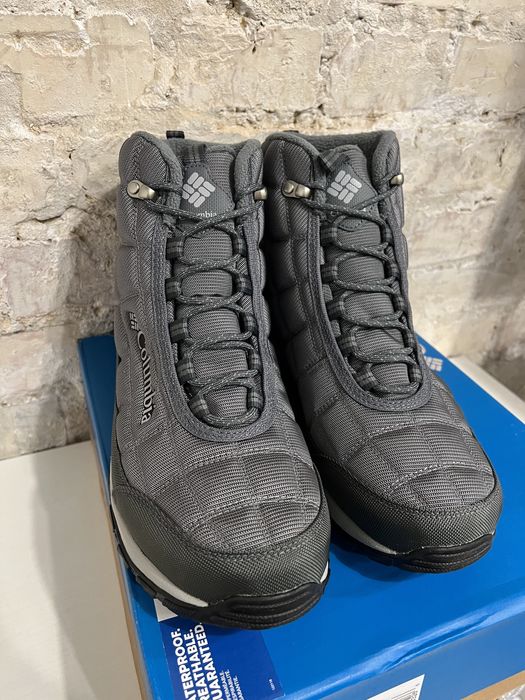 Ботинки Columbia firecamp Boot сірі оригінал нові waterproof