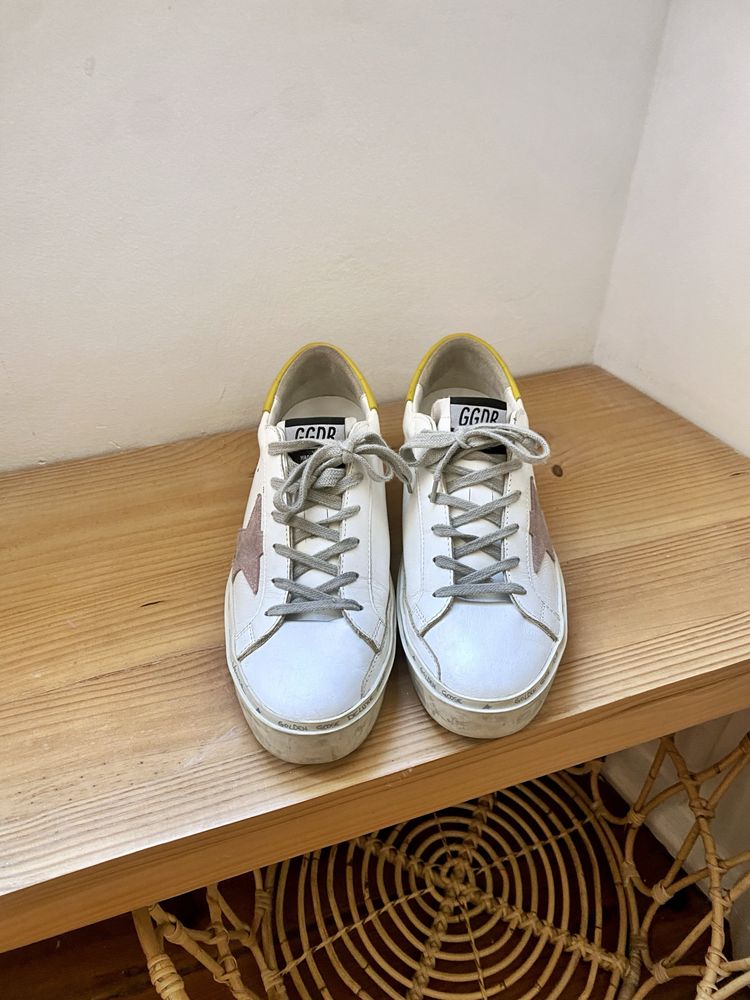 Tennis novos Golden Goose Hi-Star *Originais* tam 39