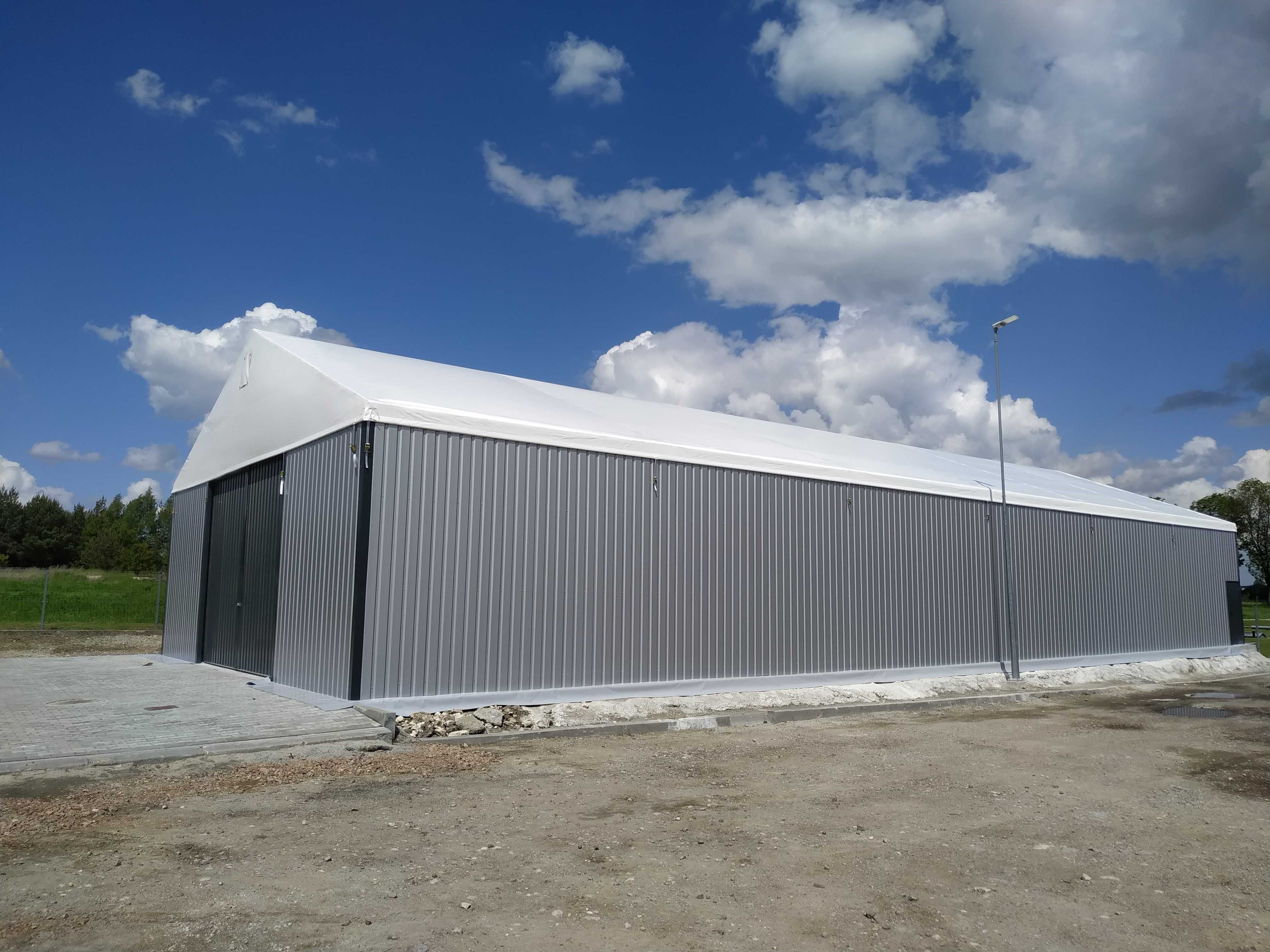 Hala stalowa/ namiotowa/ magazynowa  12x30x4 - MOCNA!
