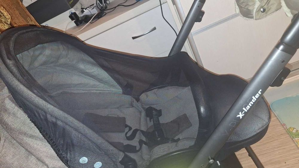 Коляска прогулочная X-Lander X-Pulse Azure Grey