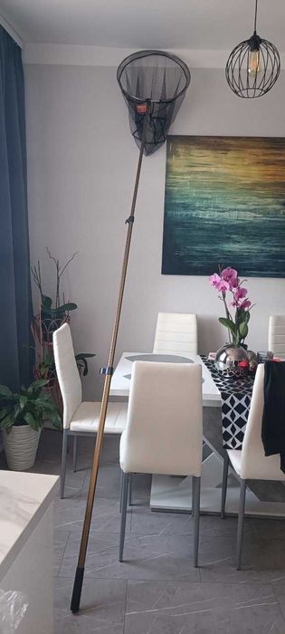 NOWY podbierak wędkarski Neco 50cm 335cm – lekki i wytrzymały