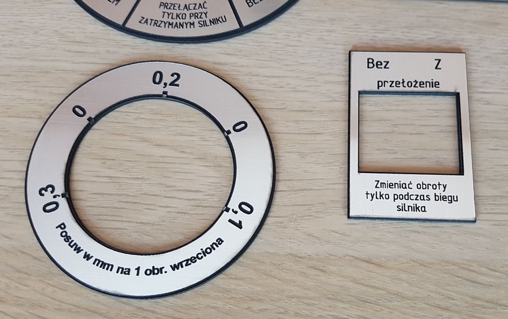 Wiertarka Wii25 Kom. Tabliczek Tabliczki Tabliczka Stołowa Kadłubowa