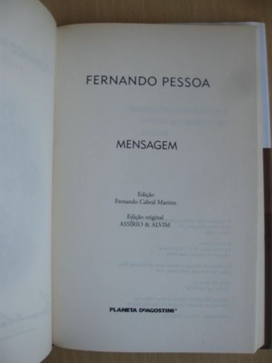 A Mensagem de Fernando Pessoa