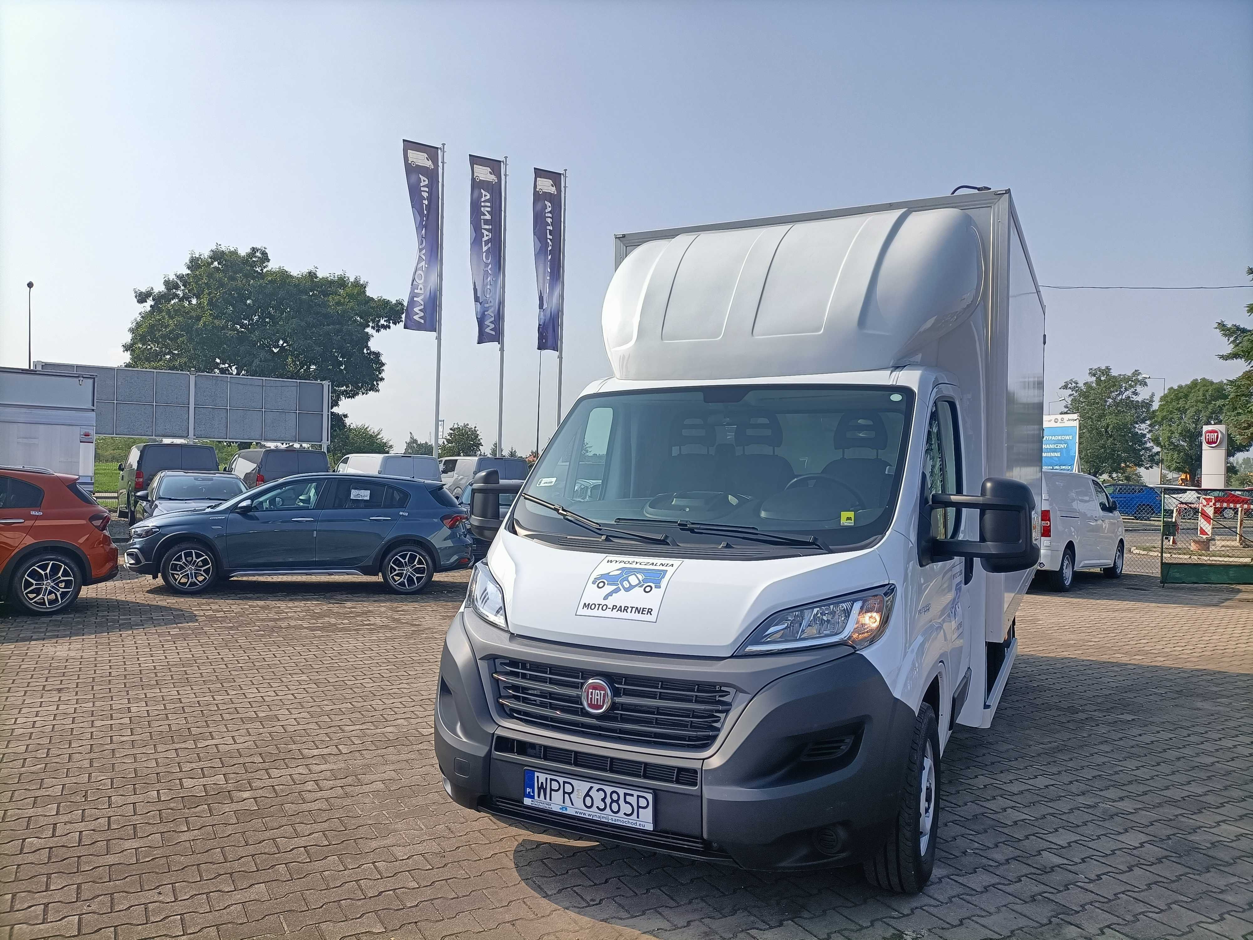 Wynajem #Fiat Ducato #Kontener #Skrzynia #Dostawczy #8EP