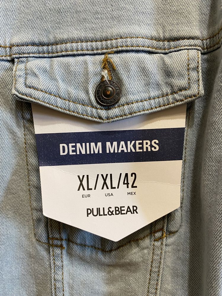 Куртка джинсова pull&bear