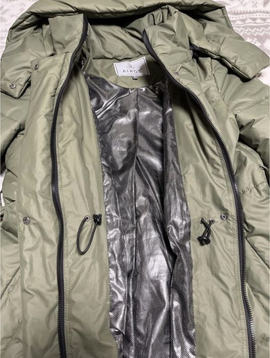 Зимове пальто пуховик