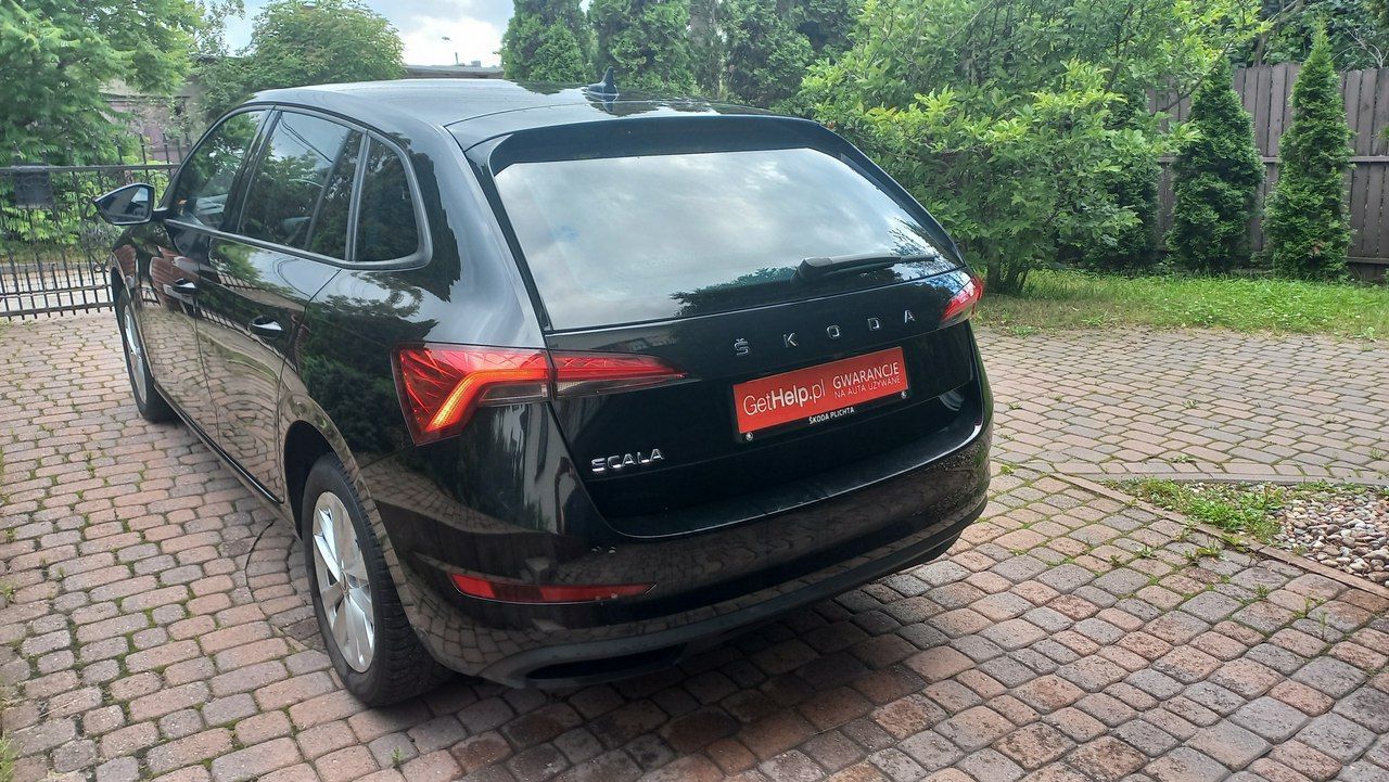 Skoda Scala DSG Salon PL 53.5 Export FV23% SmartLink+ Climatronic Kamera Grzane.f