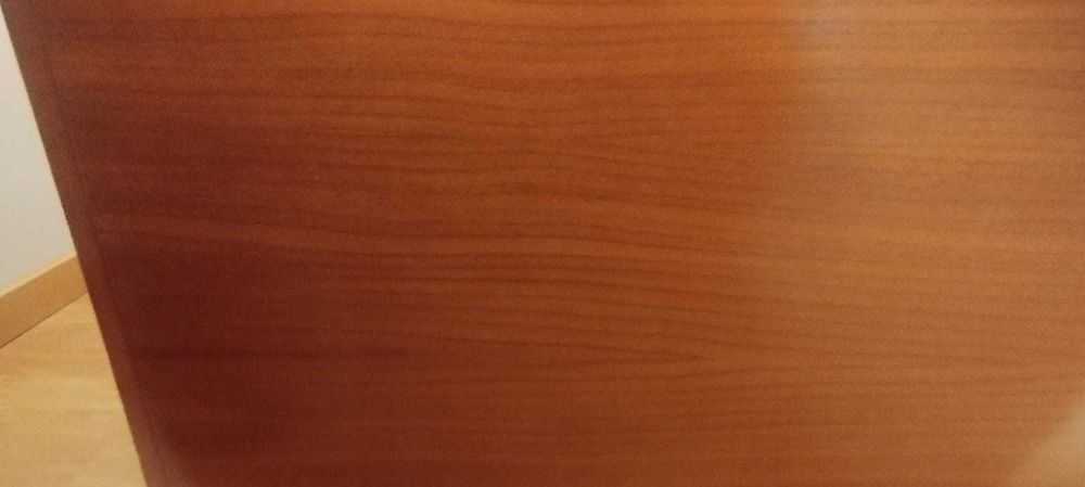 Cama de solteiro em madeira com gavetão + colchão extra