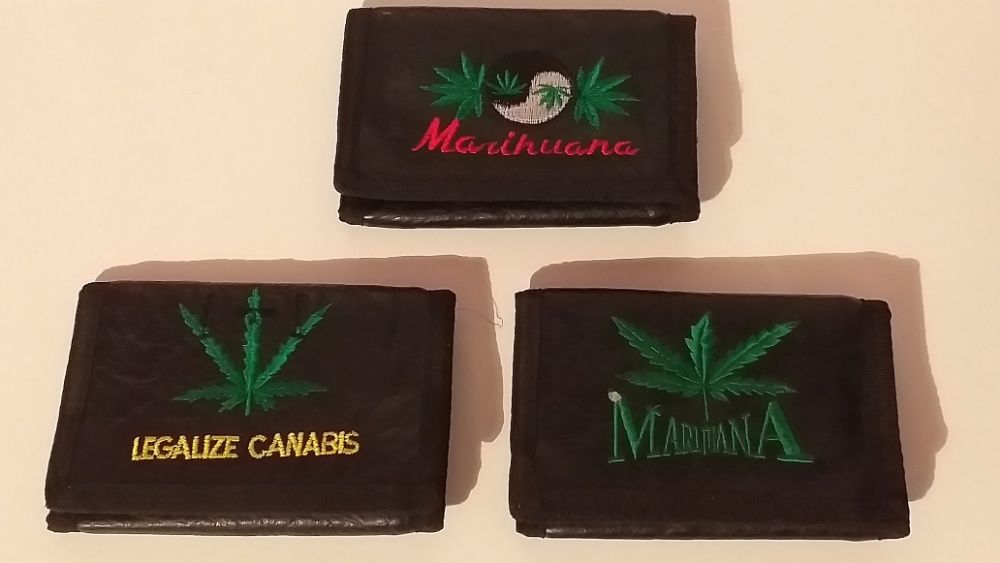 Carteiras novas - Cannabis / Marijuana - portes incluidos