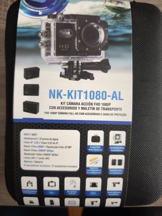 Câmera digital FHD 1080P nunca usada