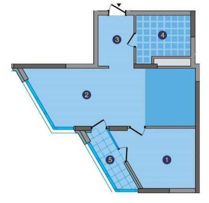 Квартира, 1к. Без ремонту. Зарічна, 8, Позняки, Дарницький район