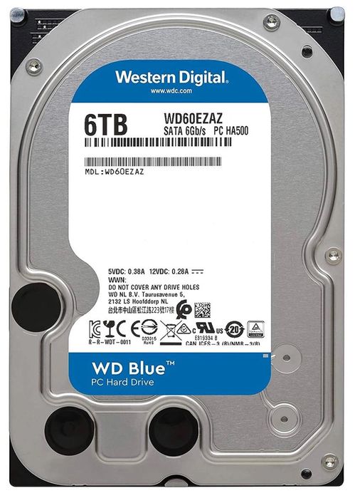 Dysk Hdd 3.5 Wd Blue Wd60Ezaz 6Tb Uszkodzony