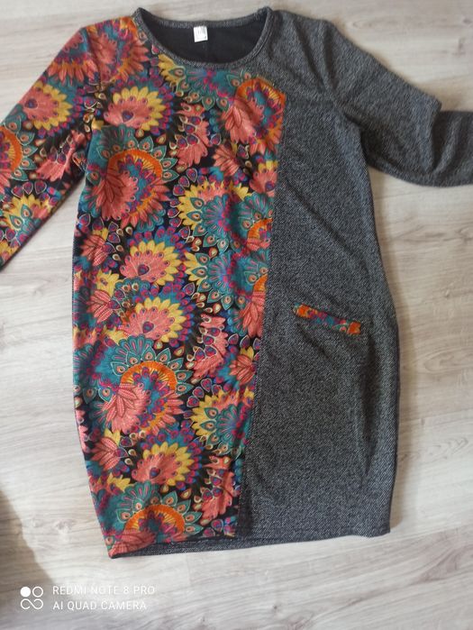 Tunika 2xl rękaw 3/4