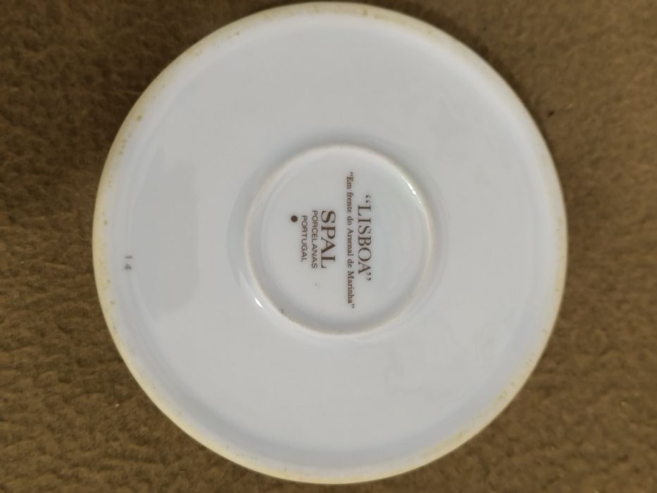 Caixa decorativa em porcelana da m/portuguesa SPAL