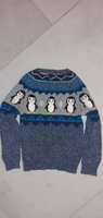 MountainWarehouse sweterek bawełniany 3-4latka jak nowy