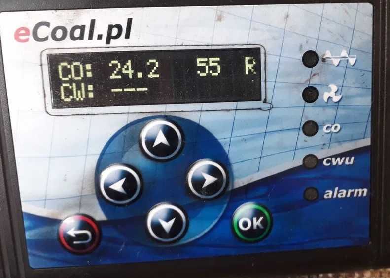 5kl Piec 2019 Ogniwo Eko Plus+ 38 kW kocioł pellet ekogroszek podajnik