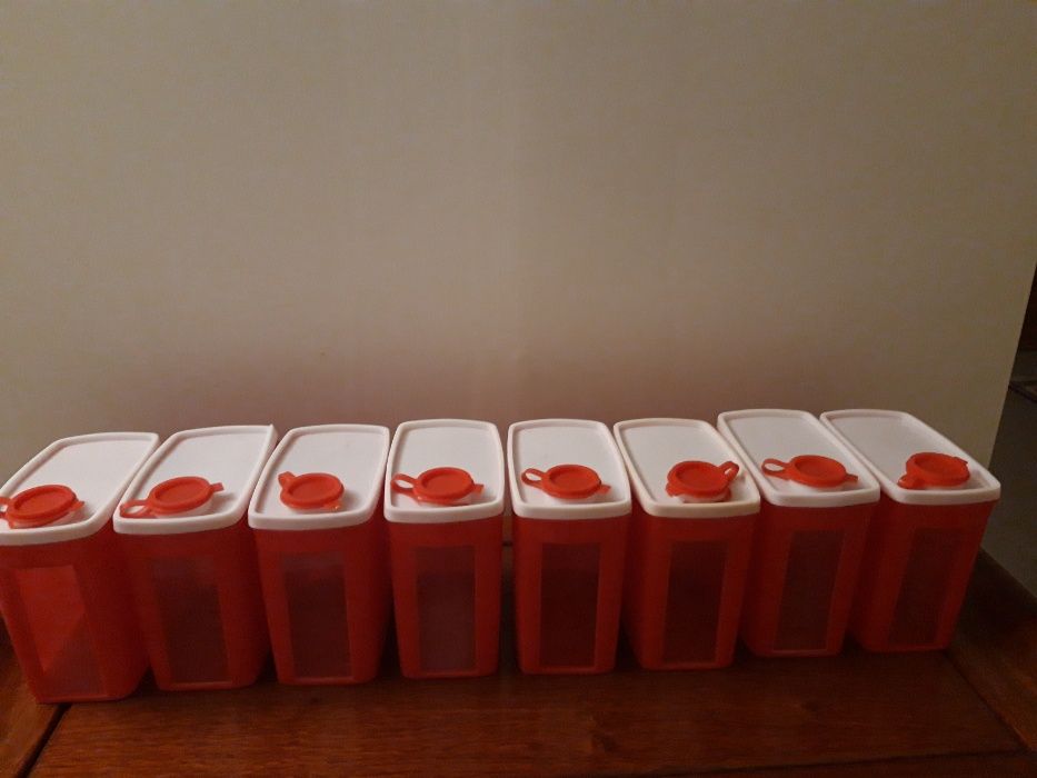 BAIXA DE PREÇO: Conjunto de caixas para conservação de alimentos