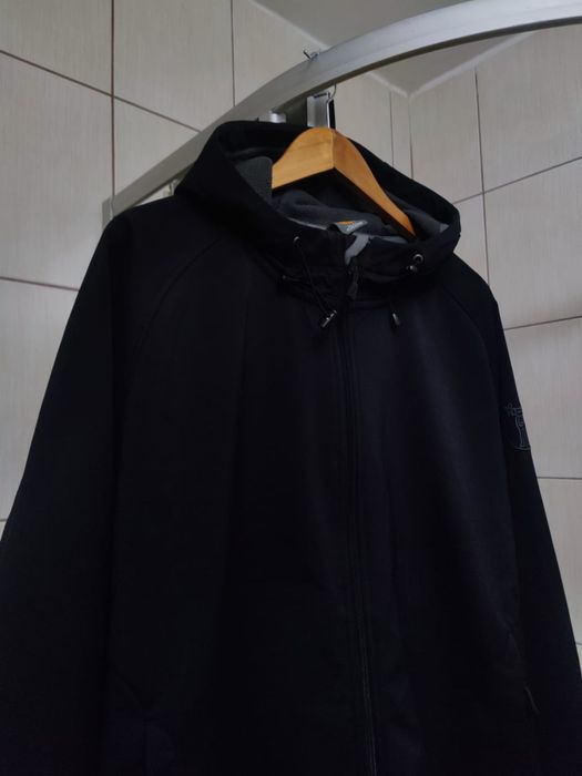 bluza polarowa XL polar outdoor szara siwa ciemna czarna Elkline polar