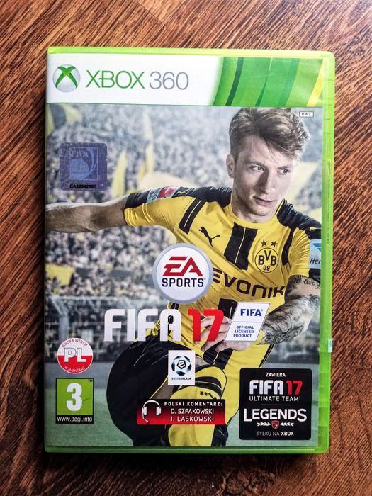 Gra FIFA 17 (PL Komentarz) XboX 360