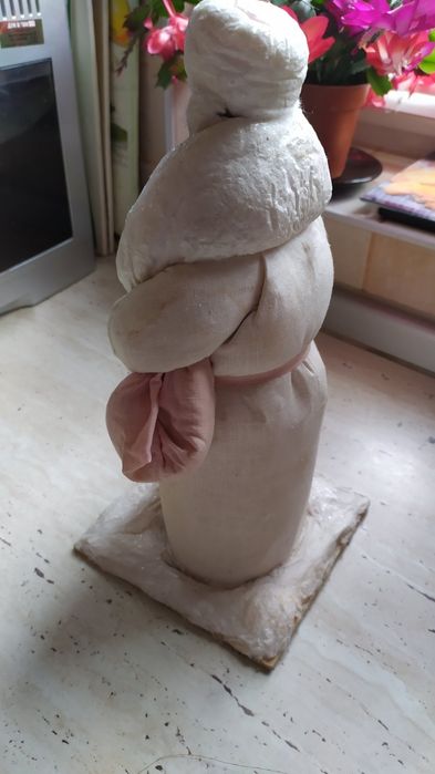 Дед Мороз и ёлка времён СССР , игрушки , бу