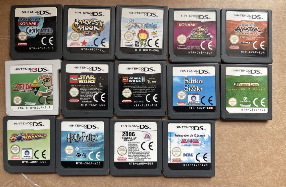 Nintendo DS 3DS игры оригинал нинтендо