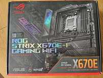 Asus Rog strix X670E-F Gaming wifi + ryzen 5 7500F (stan nieznany) REZ
