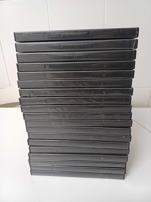 Caixas para DVD's 20 unidades