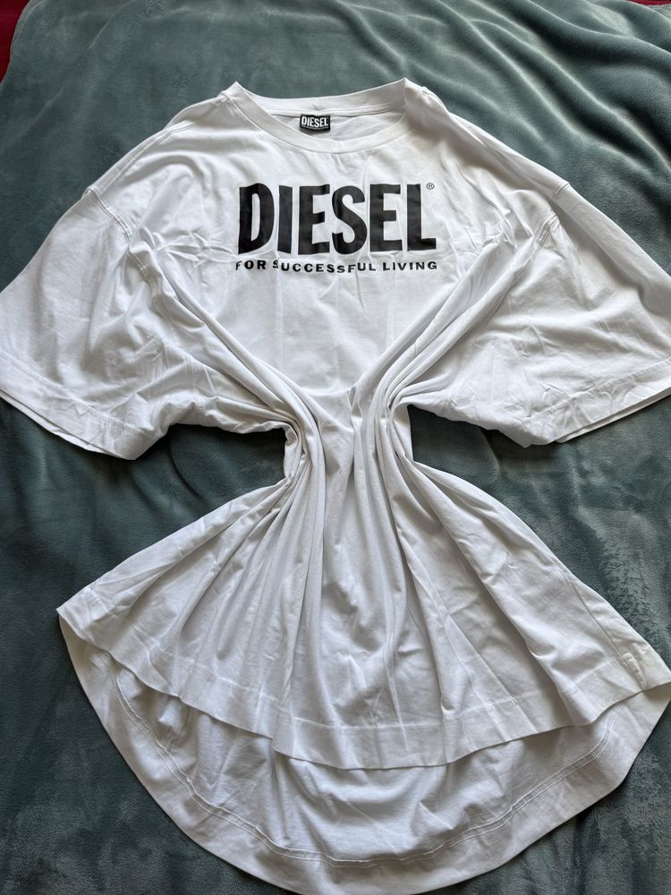 Сукня футболка diesel, оверсайз вільного крою
