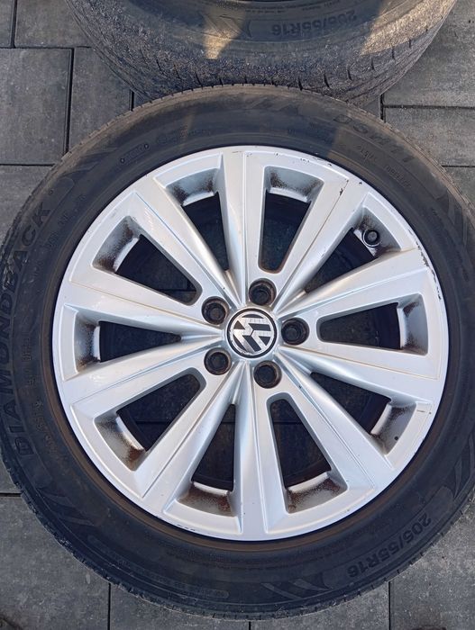 Felga aluminiowa Volkswagen OE VW POLO 6R1 6C1 7.0" x 16" 5x100 ET 46