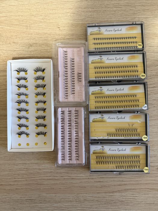 Накладні пучкові та стрічкові вії