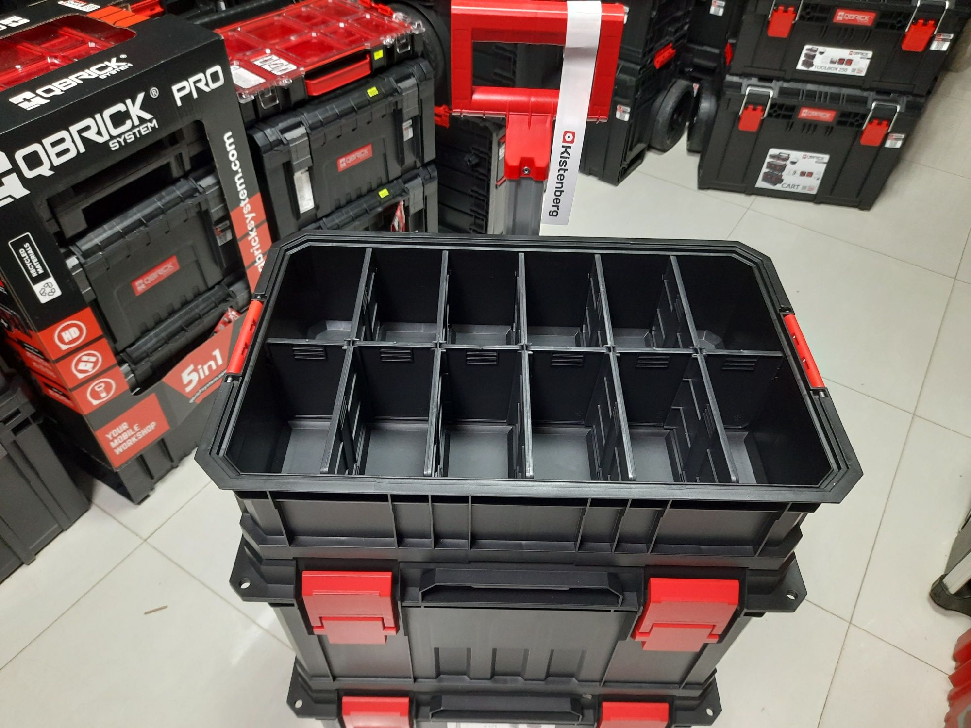 Набір ящиків для інструментів KISTENBERG MODULAR SOLUTION 6 IN 1
