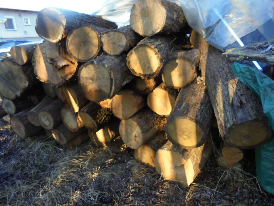 Drewno opałowe kominkowe suche dąb akacja