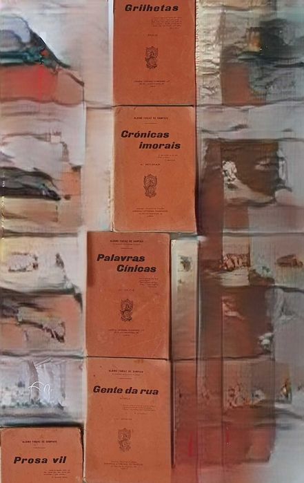 5 Livros antigos de Albino Forjaz de Sampaio - Editora Fluminense