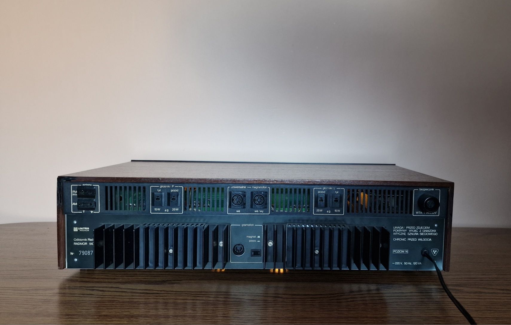 Amplituner Unitra Fonica Radmor 5100, Radio, Wzmacniacz