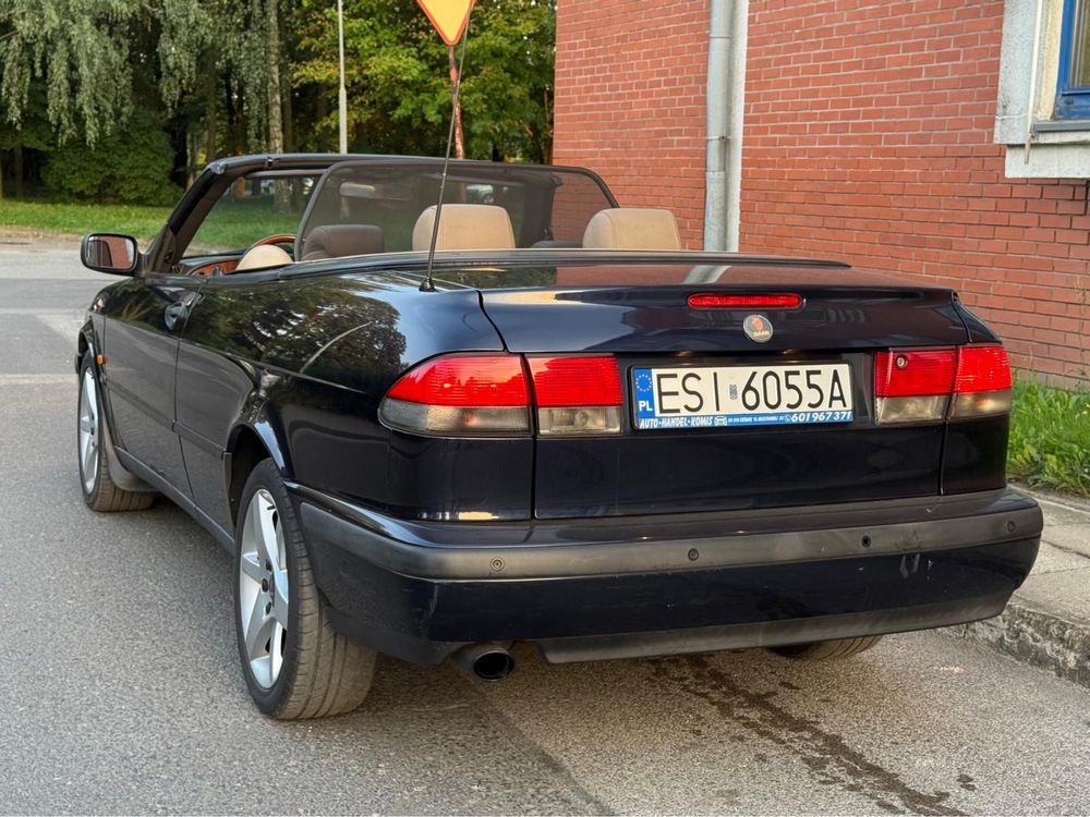 Saab 9-3 2.0 Benzyna Kabriolet Dobrze wyposażony