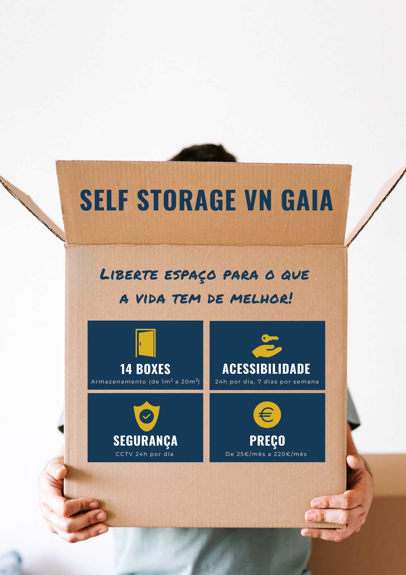 Armazém / Arrumos / Boxes / Self-Storage