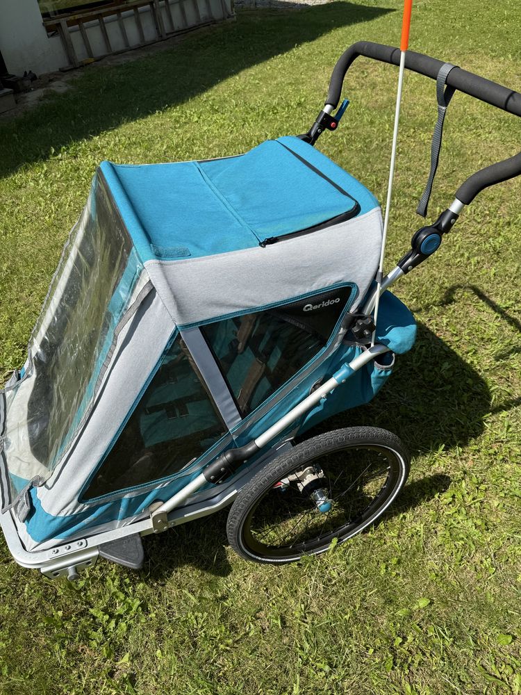 Wózek przyczepka rowerowa Qeridoo Speedkid 2
