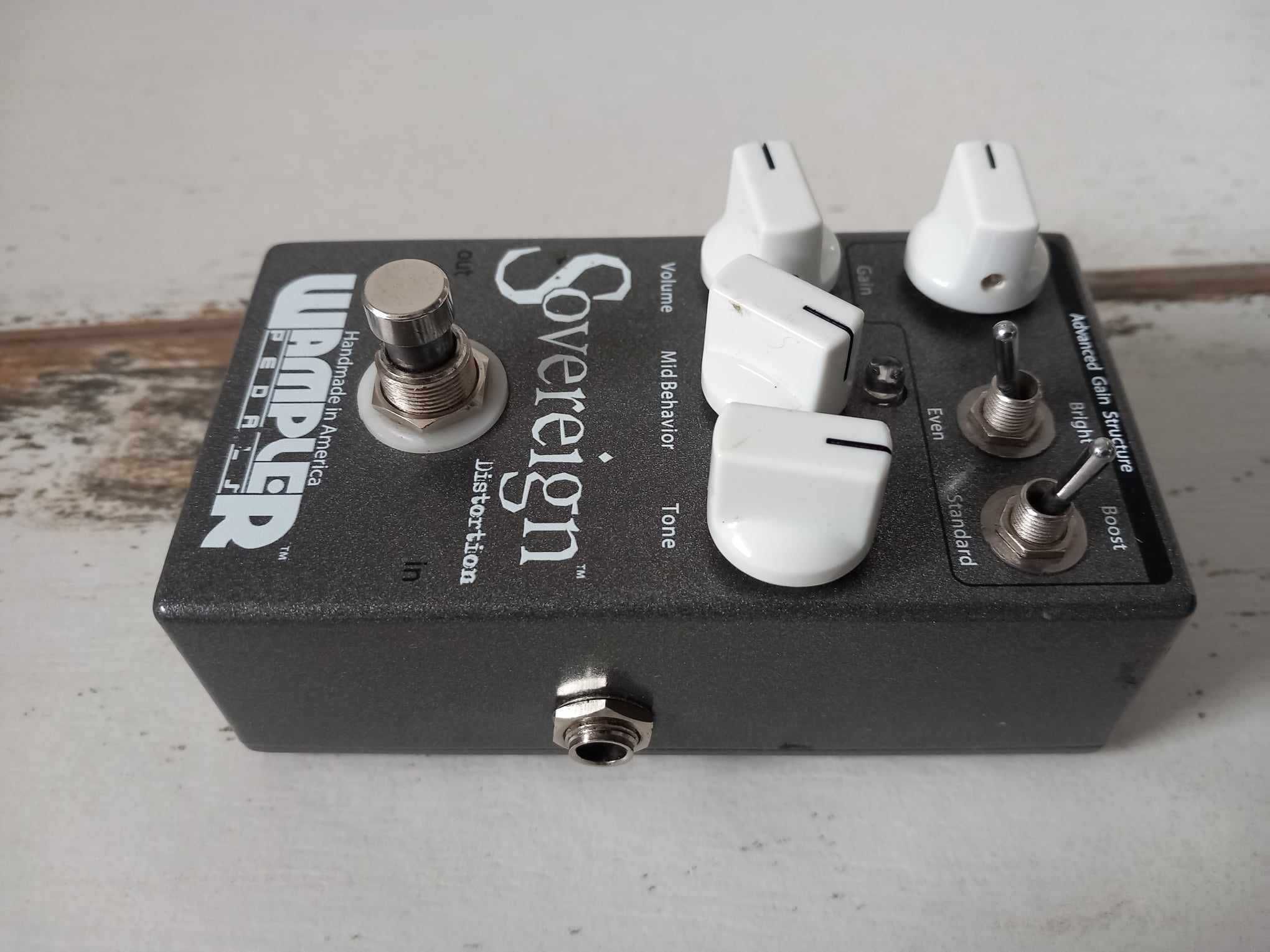 Wampler Distortion - Handmade in America.