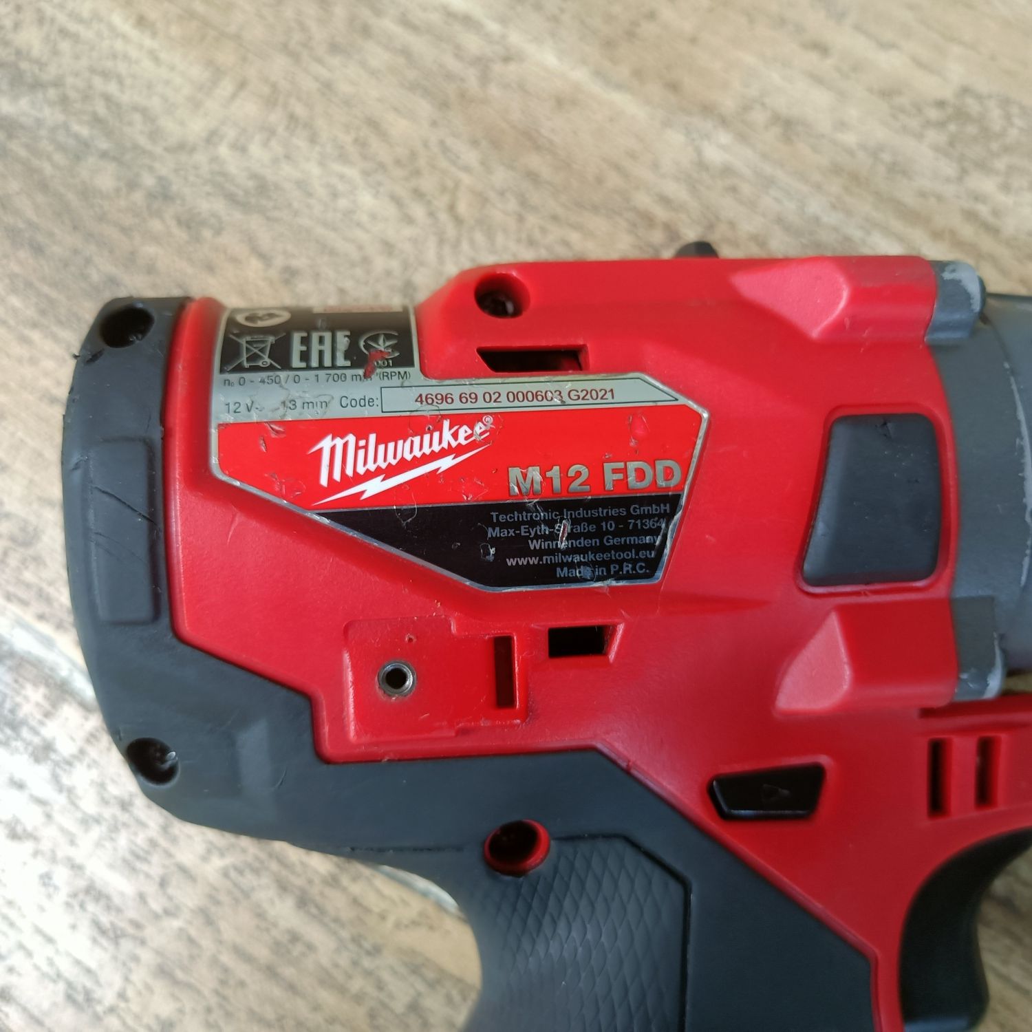 Milwaukee 12V Wkrętarka Bezszczotkowa M12 FDD+Bateria 2,0Ah