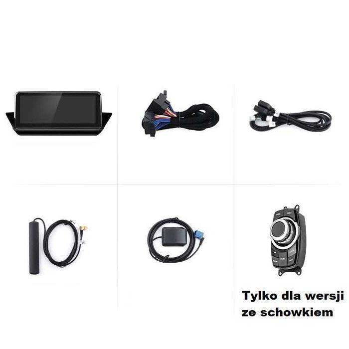 Radio nawigacja BMW X1 E84 CarPlay DSP Android Auto