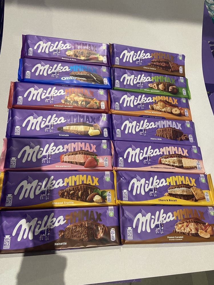 Milka 300 г в асортименті, не Польща!