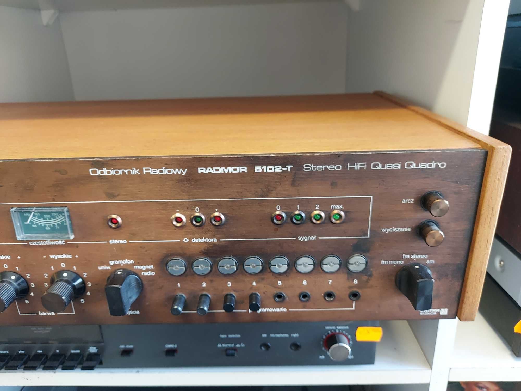 Amplituner odbiornik radiowy Radmor 5102-T Stereo HiFi Quasi Quadro