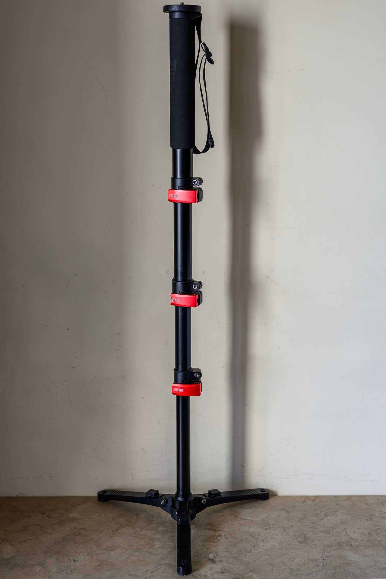 Zhiyun Crane 2 + Suporte de estabilizador + Zhiyun telescopic monopod