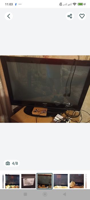 Телевизор Samsung42E92HX+ 2 андроид-приставки v88 mars и x96 max