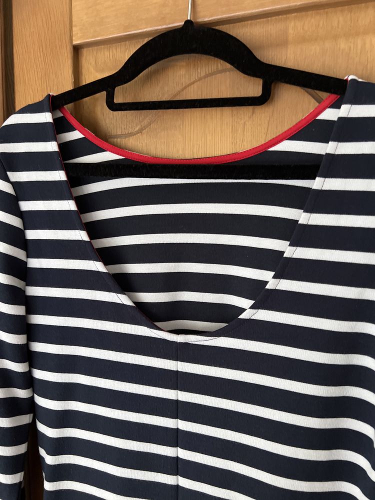 Tommy Hilfiger sukienka XS -M do kolan z dekoltem na plecach