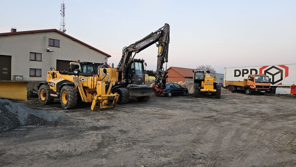 Wynajem maszyn budowlanych